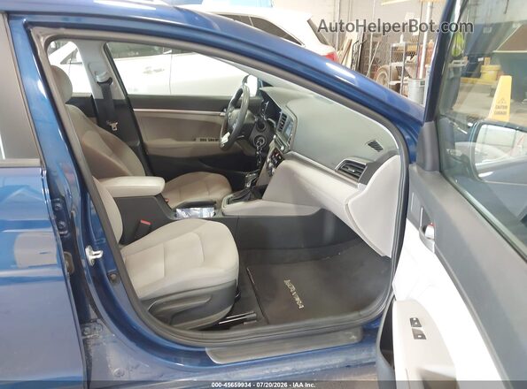 5NPD74LFXLH610872 2020 HYUNDAI ELANTRA Blue Սալոնի դիմացի տեսք