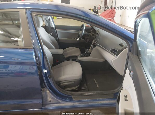 5NPD74LFXLH610919 2020 HYUNDAI ELANTRA Blue Սալոնի դիմացի տեսք