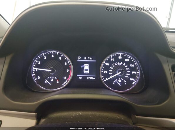 5NPD74LFXLH610919 2020 HYUNDAI ELANTRA Blue Հետևի նստատեղերի տեսք