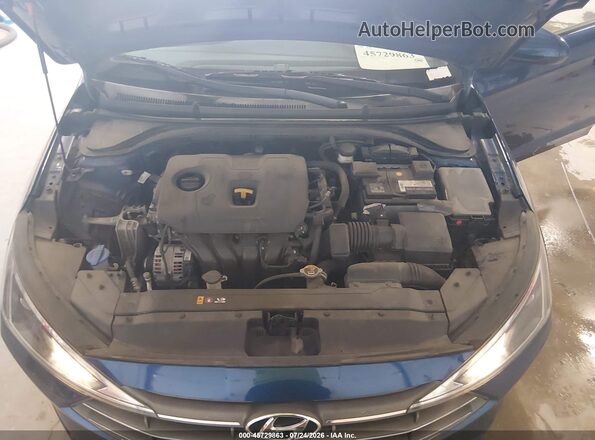 5NPD74LFXLH610919 2020 HYUNDAI ELANTRA Blue Հետևի տեսք
