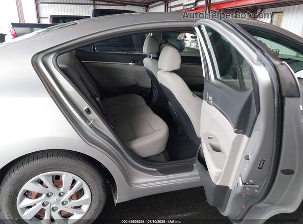 5NPD74LFXLH612251 2020 HYUNDAI ELANTRA Silver Vista de la etiqueta del VIN