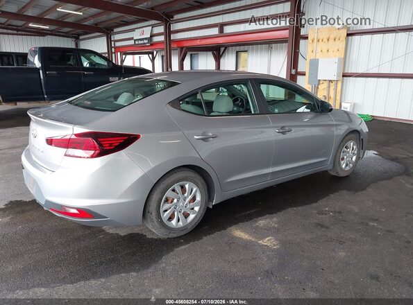 5NPD74LFXLH612251 2020 HYUNDAI ELANTRA Silver Trasero derecho