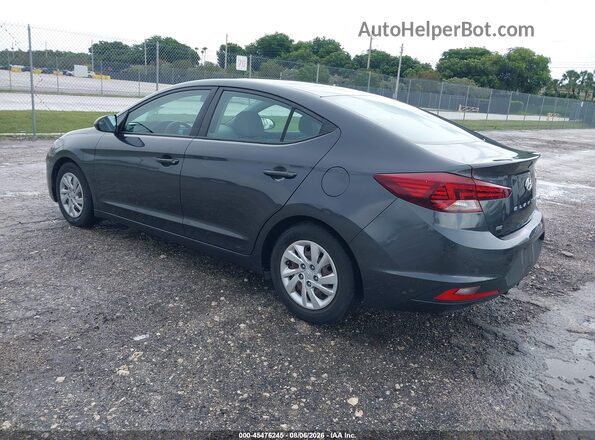 5NPD74LFXLH612556 2020 HYUNDAI ELANTRA Gray უკანა მარცხენა