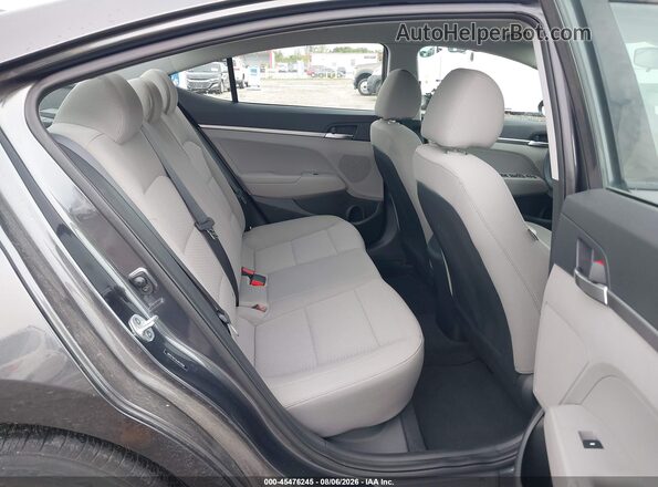 5NPD74LFXLH612556 2020 HYUNDAI ELANTRA Gray VIN კოდის სტიკერის ხედი
