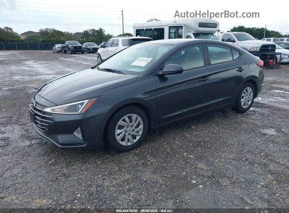 5NPD74LFXLH612556 2020 HYUNDAI ELANTRA Gray წინა მარცხენა ხედი სამი მეოთხედიდან