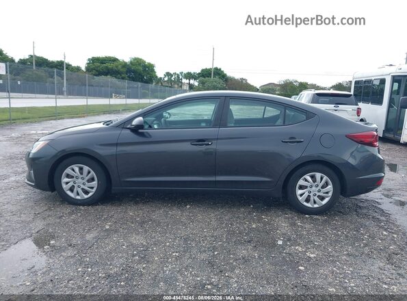 5NPD74LFXLH612556 2020 HYUNDAI ELANTRA Gray სალონის 360-გრადუსიანი ხედი