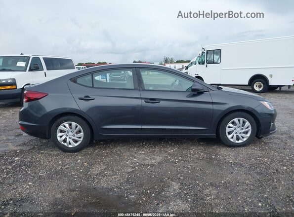 5NPD74LFXLH612556 2020 HYUNDAI ELANTRA Gray უკანა სალონის ხედი