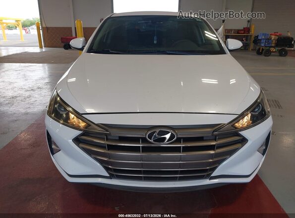5NPD74LFXLH612864 2020 HYUNDAI ELANTRA White Դիմացի տեսք