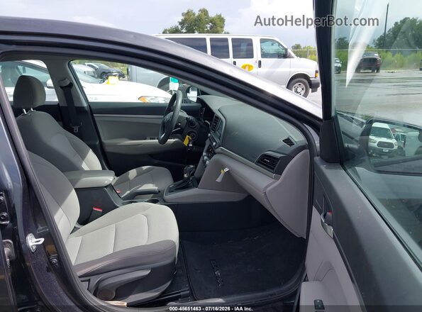 5NPD74LFXLH613223 2020 HYUNDAI ELANTRA Gray Widok wnętrza z przodu