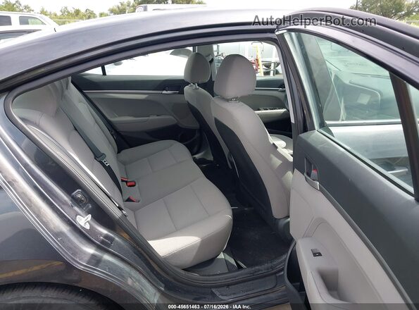 5NPD74LFXLH613223 2020 HYUNDAI ELANTRA Gray Widok naklejki z numerem VIN