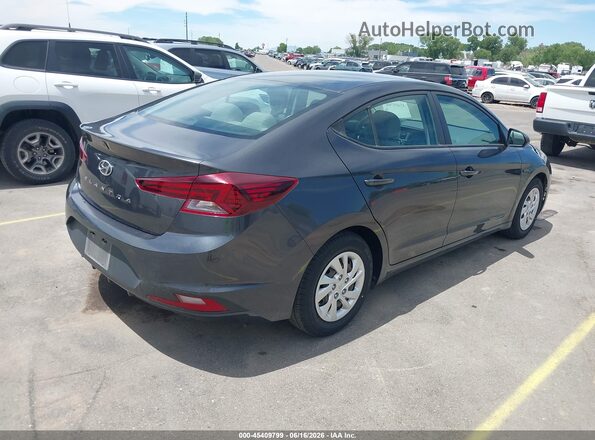 5NPD74LFXLH613268 2020 HYUNDAI ELANTRA Gray Trasero derecho