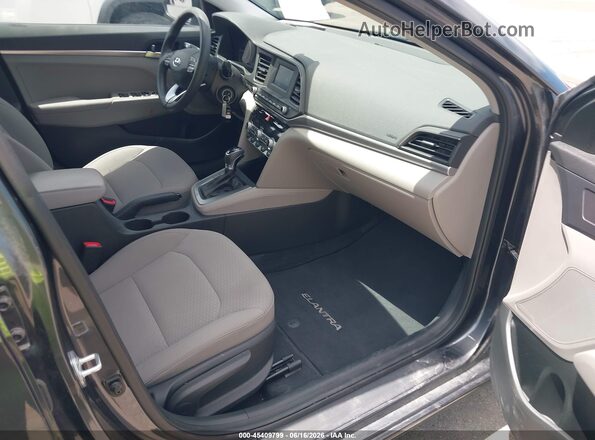 5NPD74LFXLH613268 2020 HYUNDAI ELANTRA Gray Vista interior delantera