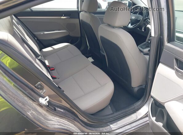 5NPD74LFXLH613268 2020 HYUNDAI ELANTRA Gray Vista de la etiqueta del VIN