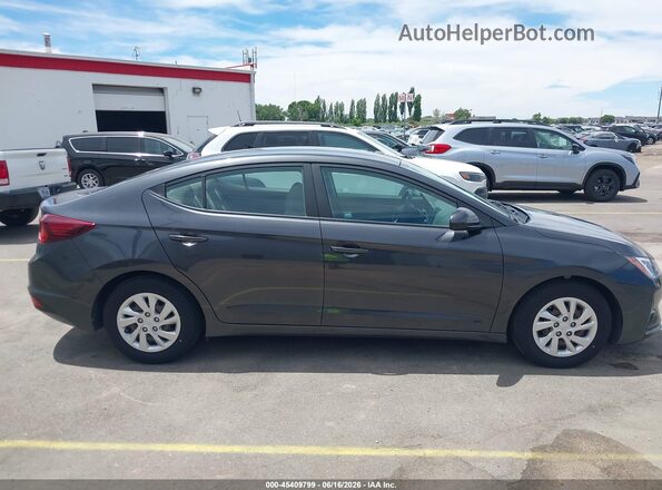 5NPD74LFXLH613268 2020 HYUNDAI ELANTRA Gray Vista interior trasera