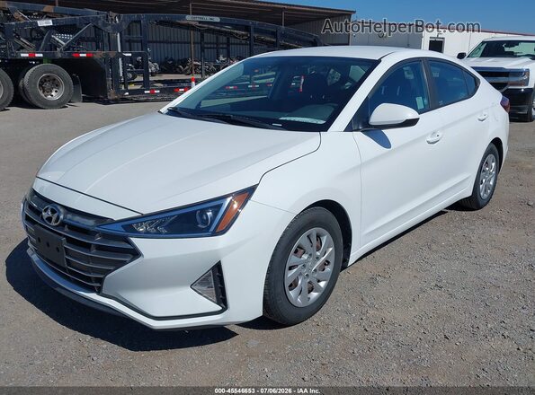 5NPD74LFXLH613318 2020 HYUNDAI ELANTRA White Front left