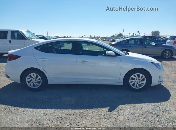 5NPD74LFXLH613318 2020 HYUNDAI ELANTRA White Rear interior view