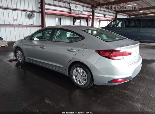 5NPD74LFXLH613416 2020 HYUNDAI ELANTRA Silver Trasero izquierdo