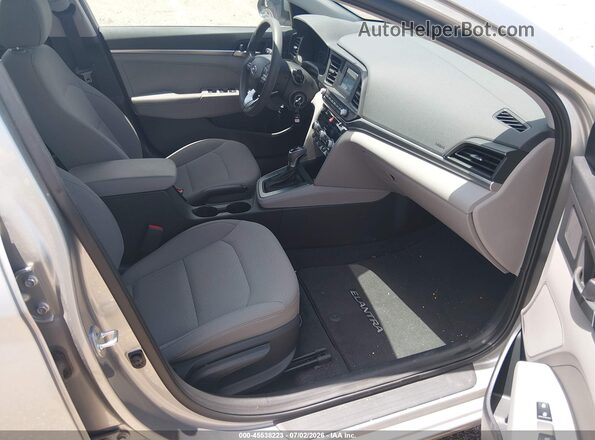 5NPD74LFXLH613612 2020 HYUNDAI ELANTRA Silver Սալոնի դիմացի տեսք