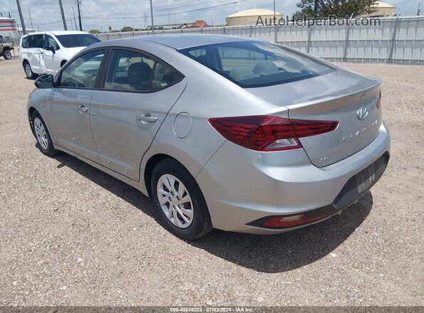 5NPD74LFXLH613612 2020 HYUNDAI ELANTRA Silver Հետևի ձախ