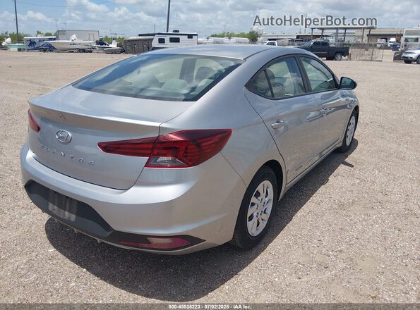 5NPD74LFXLH613612 2020 HYUNDAI ELANTRA Silver Հետևի աջ