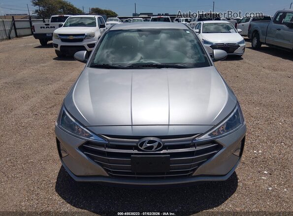 5NPD74LFXLH613612 2020 HYUNDAI ELANTRA Silver Սարքավորումների վահանակի տեսք