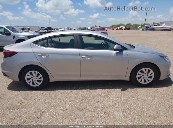 5NPD74LFXLH613612 2020 HYUNDAI ELANTRA Silver Սալոնի հետևի տեսք
