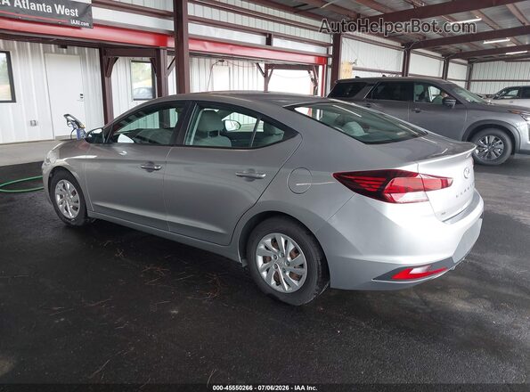 5NPD74LFXLH615232 2020 HYUNDAI ELANTRA Silver Հետևի ձախ