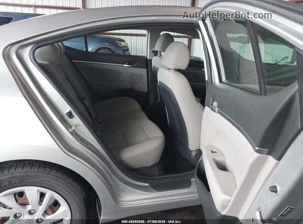 5NPD74LFXLH615232 2020 HYUNDAI ELANTRA Silver VIN կոդի պիտակի տեսք