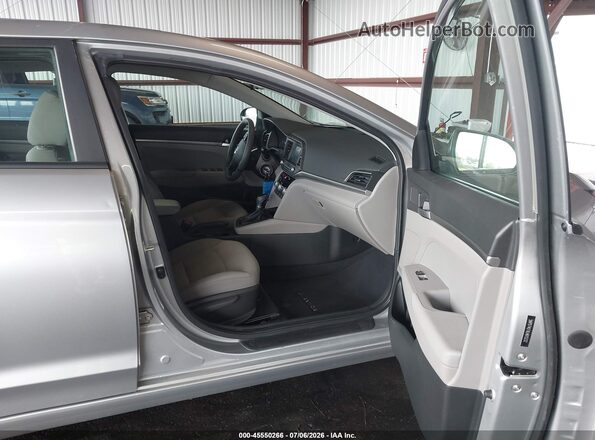 5NPD74LFXLH615232 2020 HYUNDAI ELANTRA Silver Սալոնի դիմացի տեսք