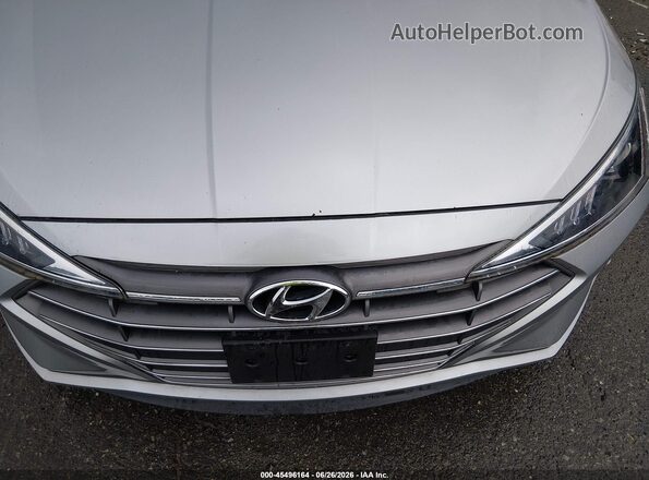 5NPD74LFXLH615697 2020 HYUNDAI ELANTRA Gray Вид щитка приладів