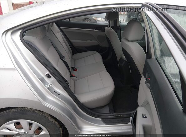 5NPD74LFXLH615697 2020 HYUNDAI ELANTRA Gray Вид наклейки з VIN-кодом