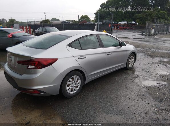 5NPD74LFXLH615697 2020 HYUNDAI ELANTRA Gray Задня права чверть