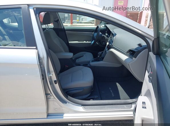 5NPD74LFXLH615778 2020 HYUNDAI ELANTRA Silver Vista interior delantera