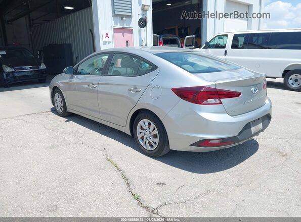 5NPD74LFXLH615778 2020 HYUNDAI ELANTRA Silver Trasero izquierdo