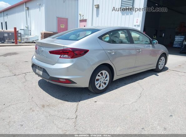 5NPD74LFXLH615778 2020 HYUNDAI ELANTRA Silver Trasero derecho