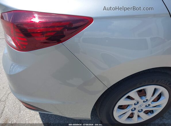 5NPD74LFXLH615778 2020 HYUNDAI ELANTRA Silver Vista del cuadro de instrumentos