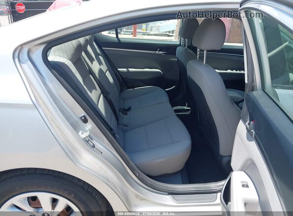 5NPD74LFXLH615778 2020 HYUNDAI ELANTRA Silver Vista de la etiqueta del VIN