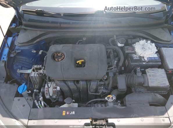 5NPD74LFXLH615862 2020 HYUNDAI ELANTRA Blue Вид ззаду