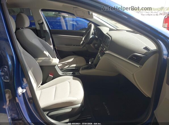 5NPD74LFXLH616252 2020 HYUNDAI ELANTRA Blue Սալոնի դիմացի տեսք