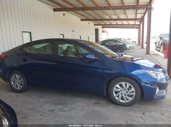 5NPD74LFXLH616252 2020 HYUNDAI ELANTRA Blue Սալոնի 360 աստիճան տեսք