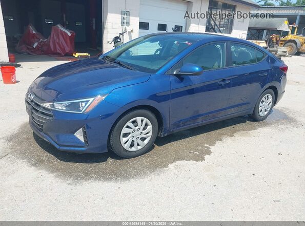 5NPD74LFXLH617725 2020 HYUNDAI ELANTRA  Առջևի ձախ երեք քառորդ տեսարան