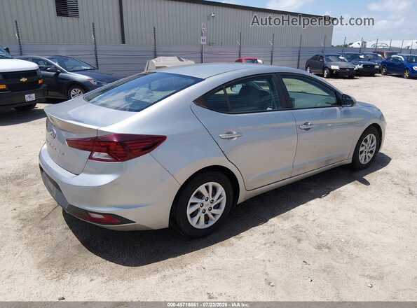 5NPD74LFXLH618101 2020 HYUNDAI ELANTRA Silver Հետևի աջ