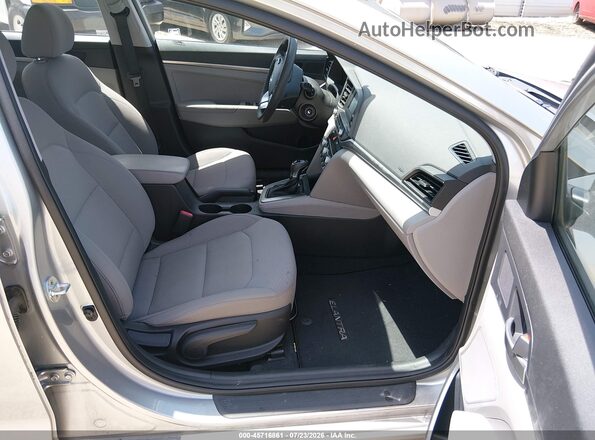 5NPD74LFXLH618101 2020 HYUNDAI ELANTRA Silver Սալոնի դիմացի տեսք