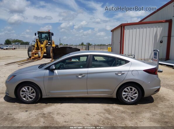 5NPD74LFXLH618101 2020 HYUNDAI ELANTRA Silver 