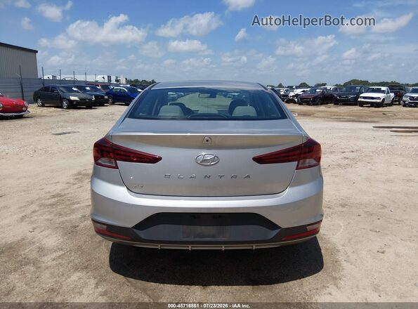 5NPD74LFXLH618101 2020 HYUNDAI ELANTRA Silver 