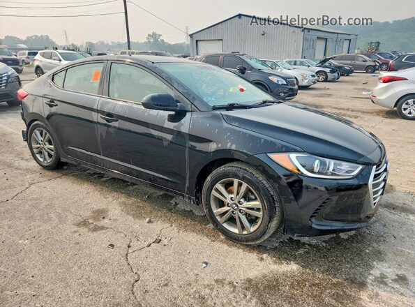 5NPD84LF0HH011239 2017 HYUNDAI ELANTRA Black წინა მარჯვენა