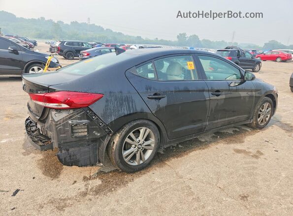 5NPD84LF0HH011239 2017 HYUNDAI ELANTRA Black უკანა მარჯვენა
