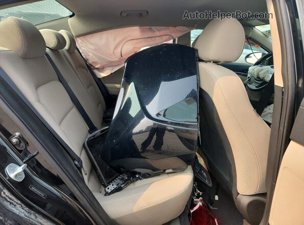 5NPD84LF0HH011239 2017 HYUNDAI ELANTRA Black უკანა სავარძლების ხედი