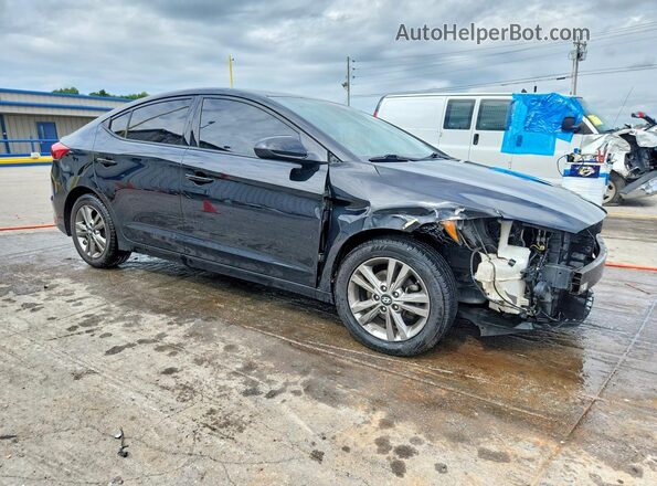 5NPD84LF0HH024508 2017 HYUNDAI ELANTRA Black Передня права чверть