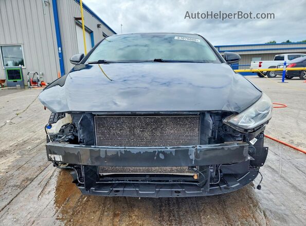 5NPD84LF0HH024508 2017 HYUNDAI ELANTRA Black Вид спереду